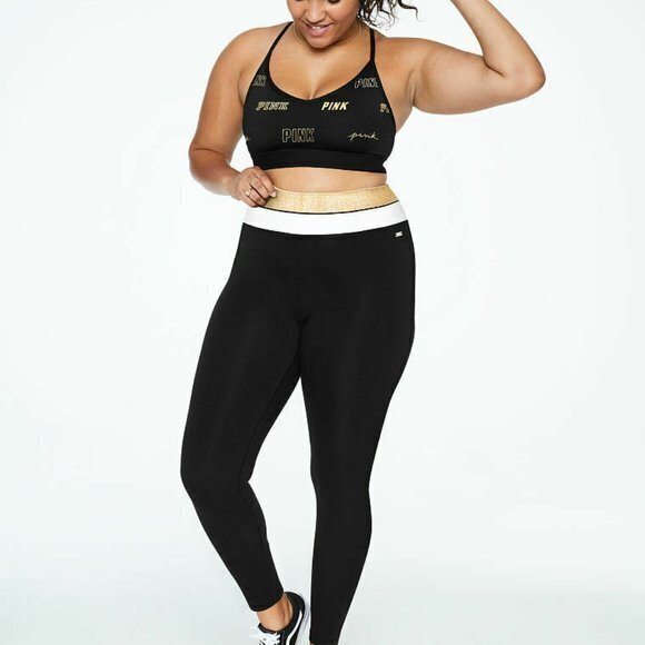 Victorias secret PINK High waist Legging Meduim Black - Picture 1 of 8